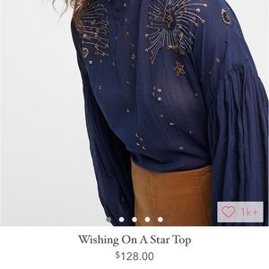 BNWT Wishing on a Star shirt from FREE PEOPLE